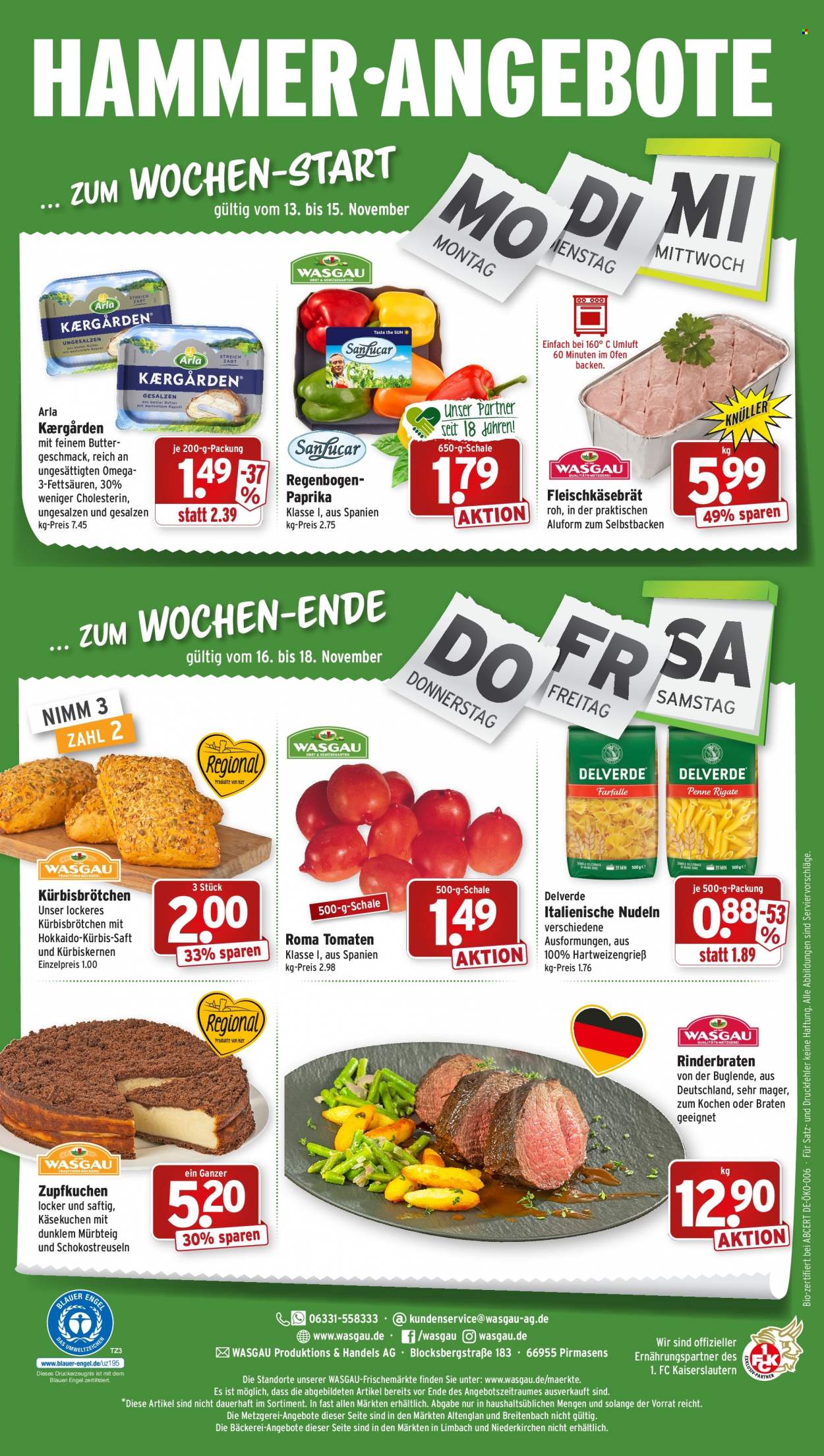 Wasgau Prospekte  - 13.11.2023 - 18.11.2023. Seite 24