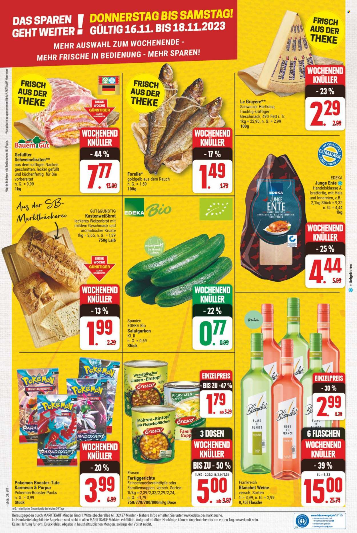 Marktkauf Prospekte  - 13.11.2023 - 18.11.2023. Seite 28