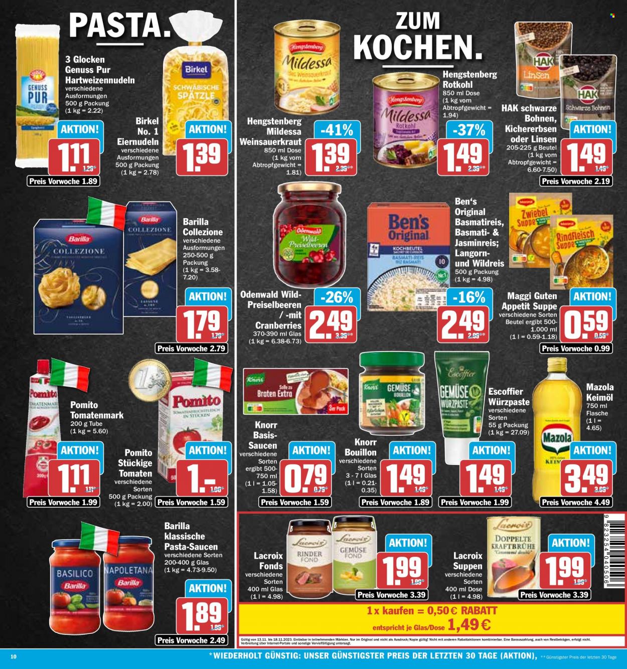 Hit Prospekte  - 13.11.2023 - 18.11.2023. Seite 10