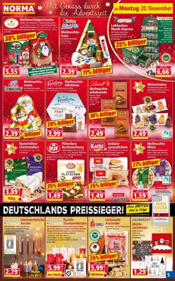 thumbnail - Plätzchen Backmischung Vanille Kipferl 350-g-Packung (1 kg = 4,26), Knusper Plätzchen