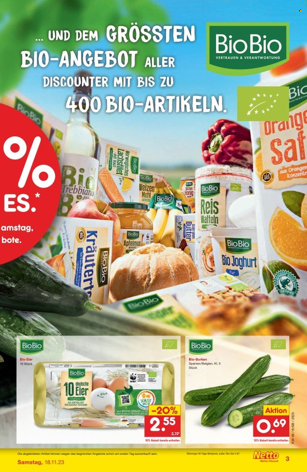 Netto Marken-Discount Prospekte  - 14.11.2023 - 18.11.2023. Seite 3