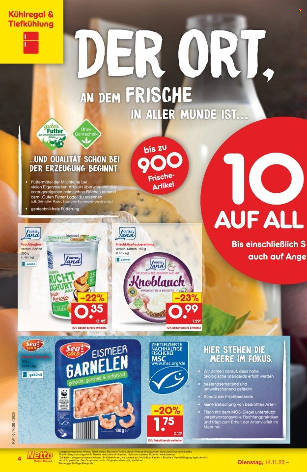 Netto Marken-Discount Prospekte  - 14.11.2023 - 18.11.2023. Seite 4