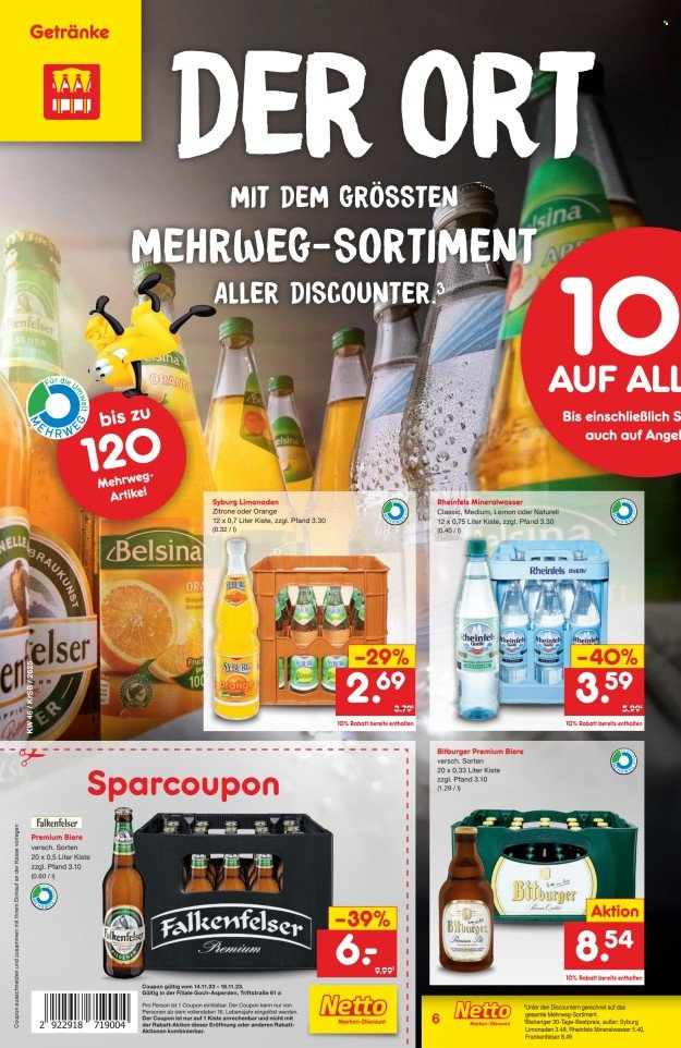 Netto Marken-Discount Prospekte  - 14.11.2023 - 18.11.2023. Seite 6