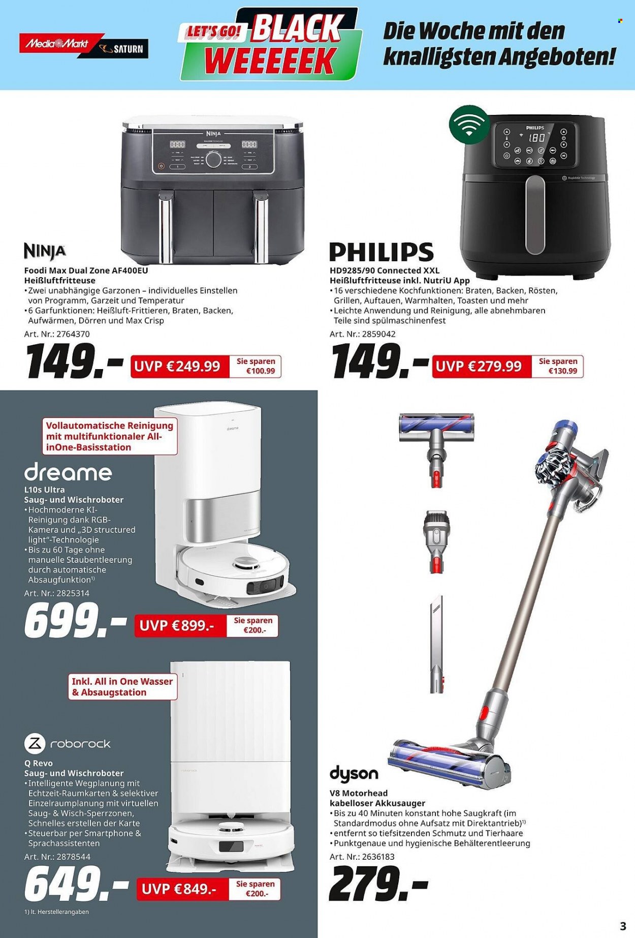 MediaMarkt Prospekte  - 13.11.2023 - 23.11.2023. Seite 3