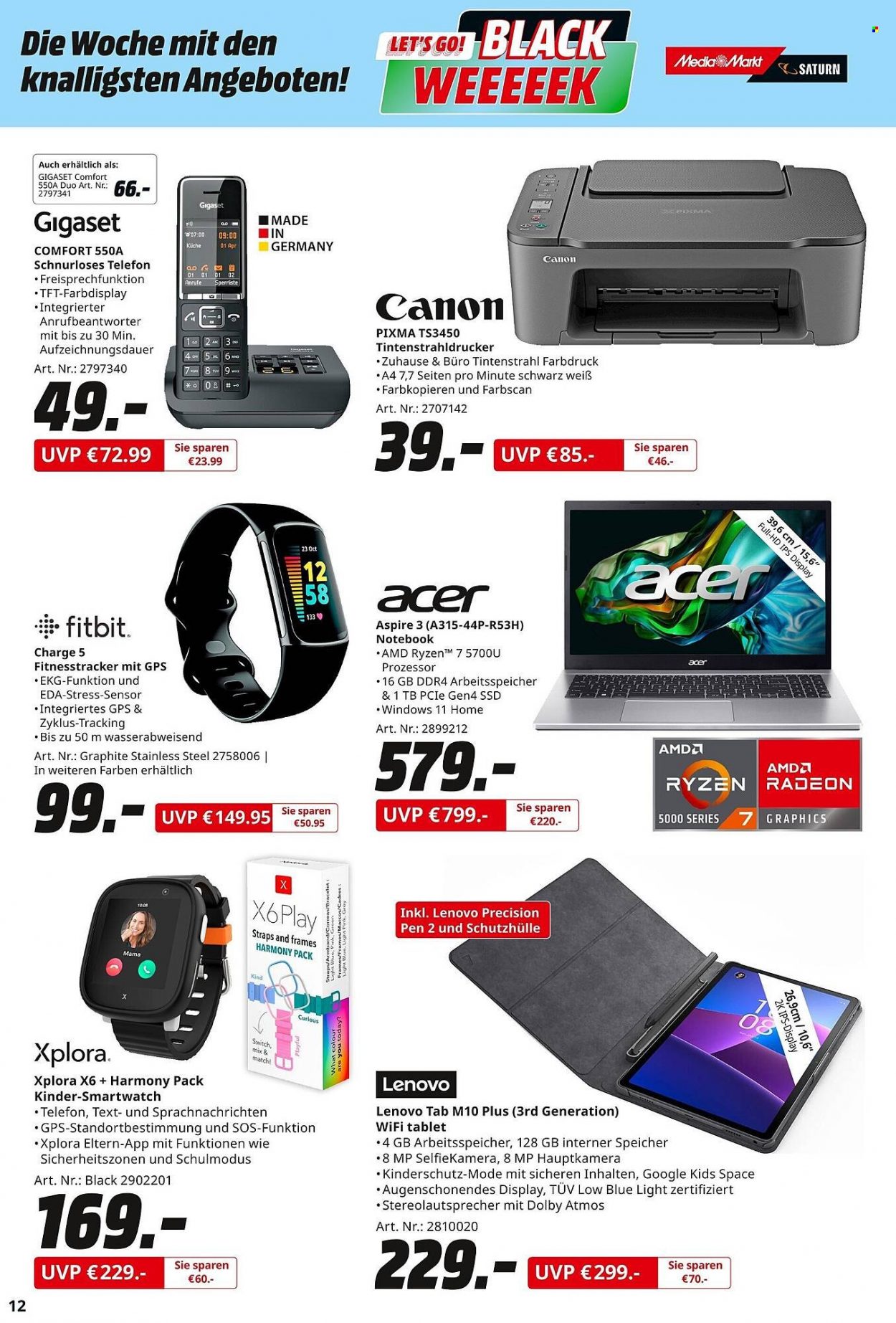 MediaMarkt Prospekte  - 13.11.2023 - 23.11.2023. Seite 12