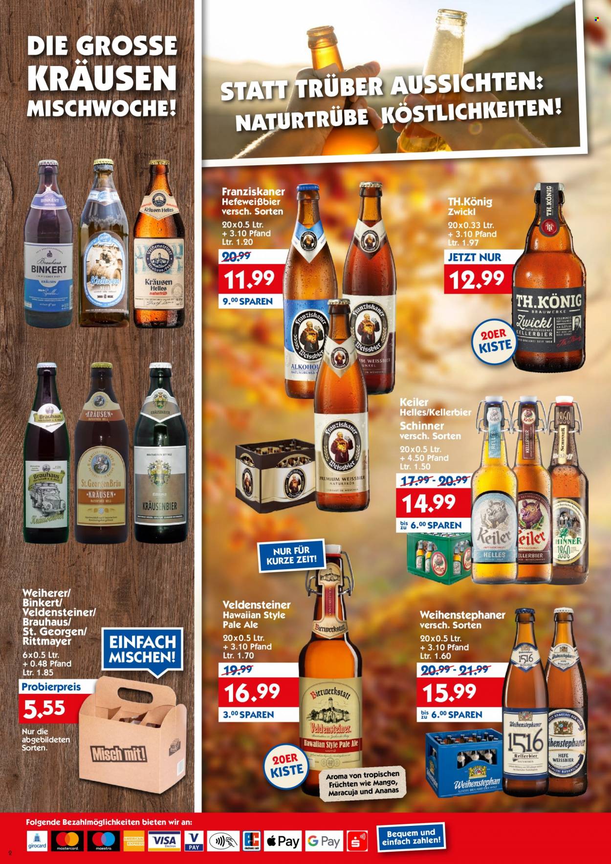 Hol'ab! Getränkemarkt Prospekte  - 13.11.2023 - 18.11.2023. Seite 2