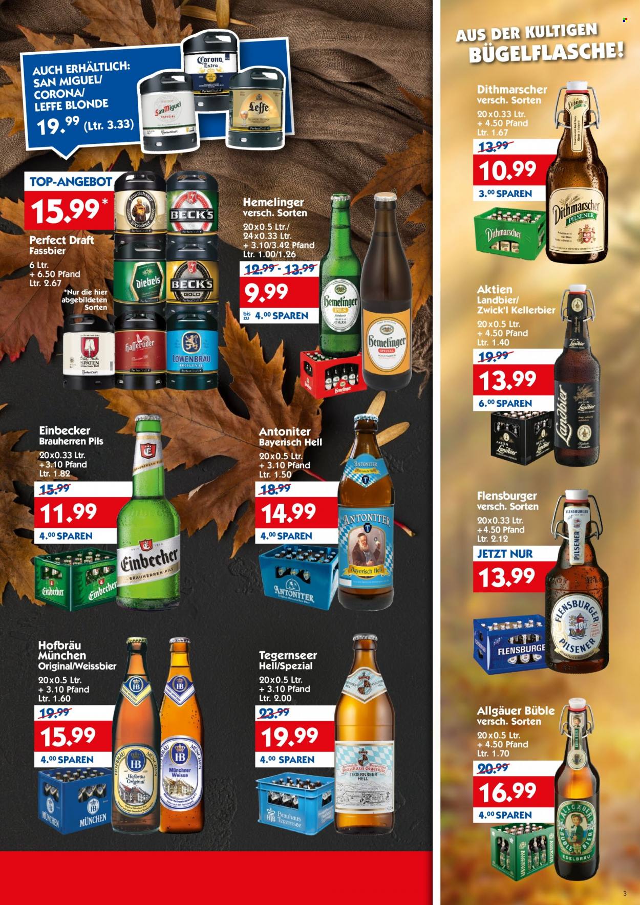 Hol'ab! Getränkemarkt Prospekte  - 13.11.2023 - 18.11.2023. Seite 3