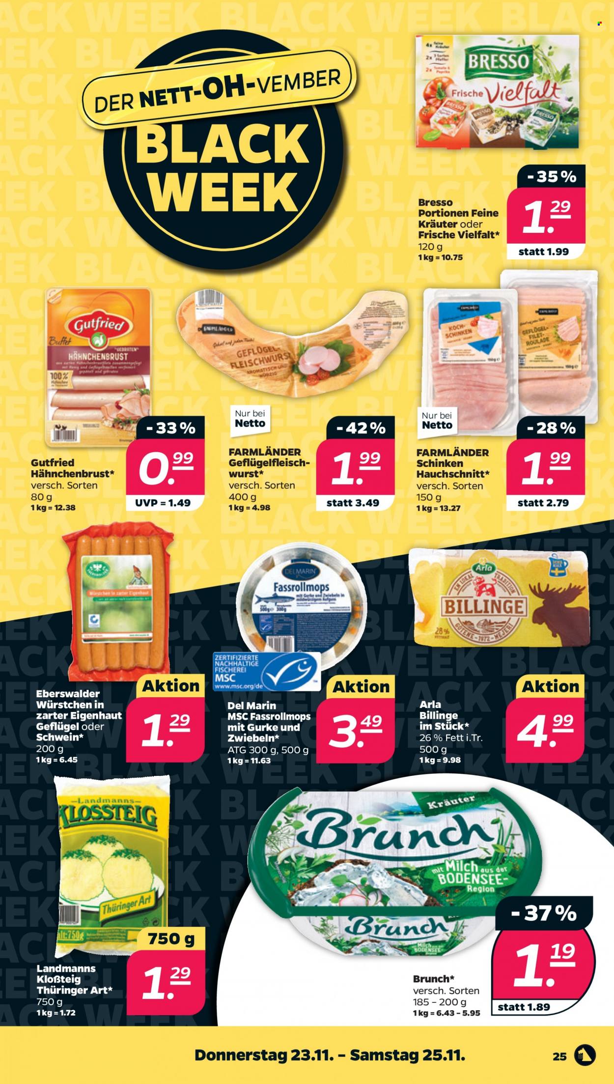 Netto Prospekte  - 20.11.2023 - 25.11.2023. Seite 25