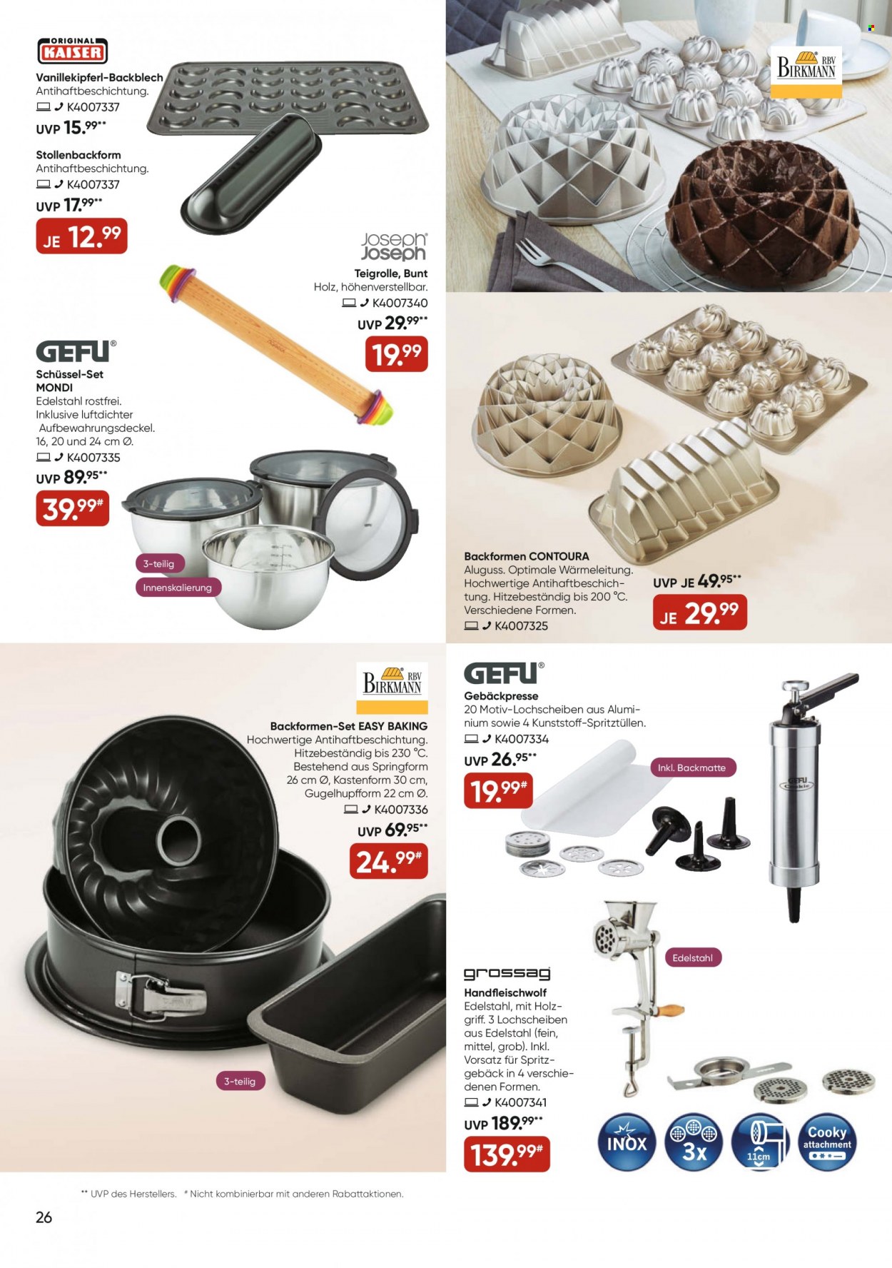 GALERIA Karstadt Kaufhof Prospekte  - 15.11.2023 - 21.11.2023. Seite 26