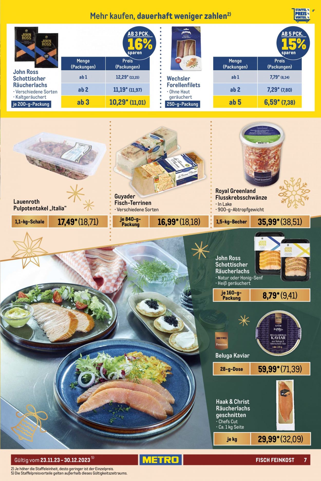 Metro Prospekte  - 23.11.2023 - 30.12.2023. Seite 7