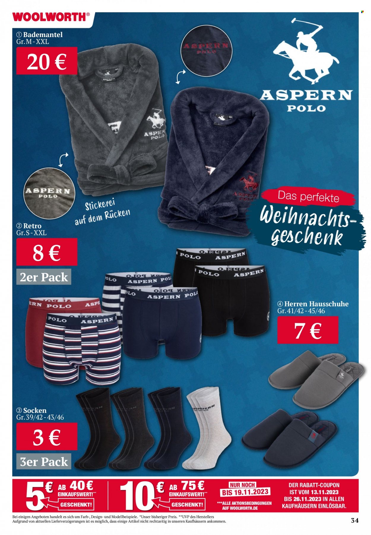Woolworth Prospekte  - 16.11.2023 - 23.11.2023. Seite 34