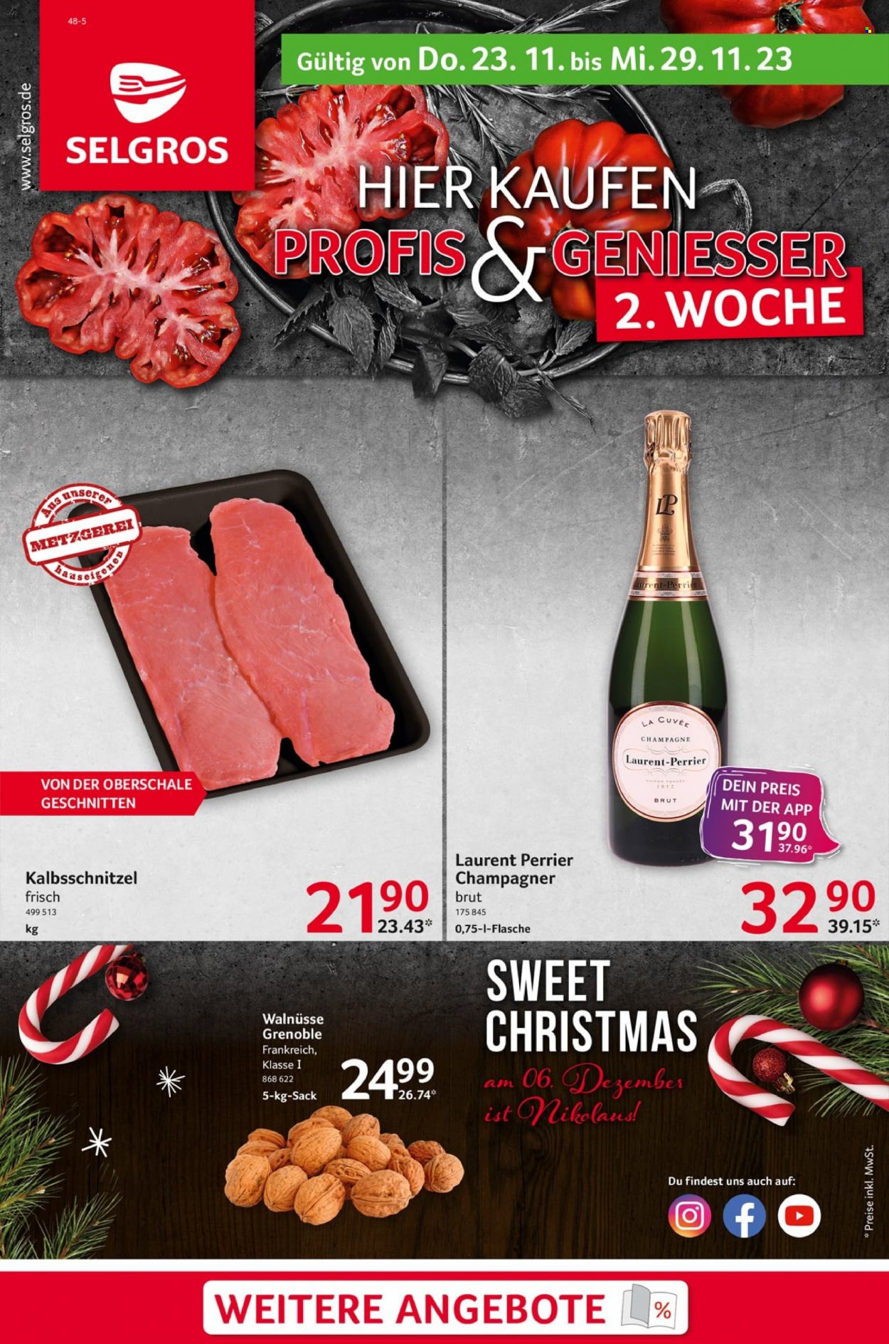 Selgros Prospekte  - 23.11.2023 - 29.11.2023. Seite 1