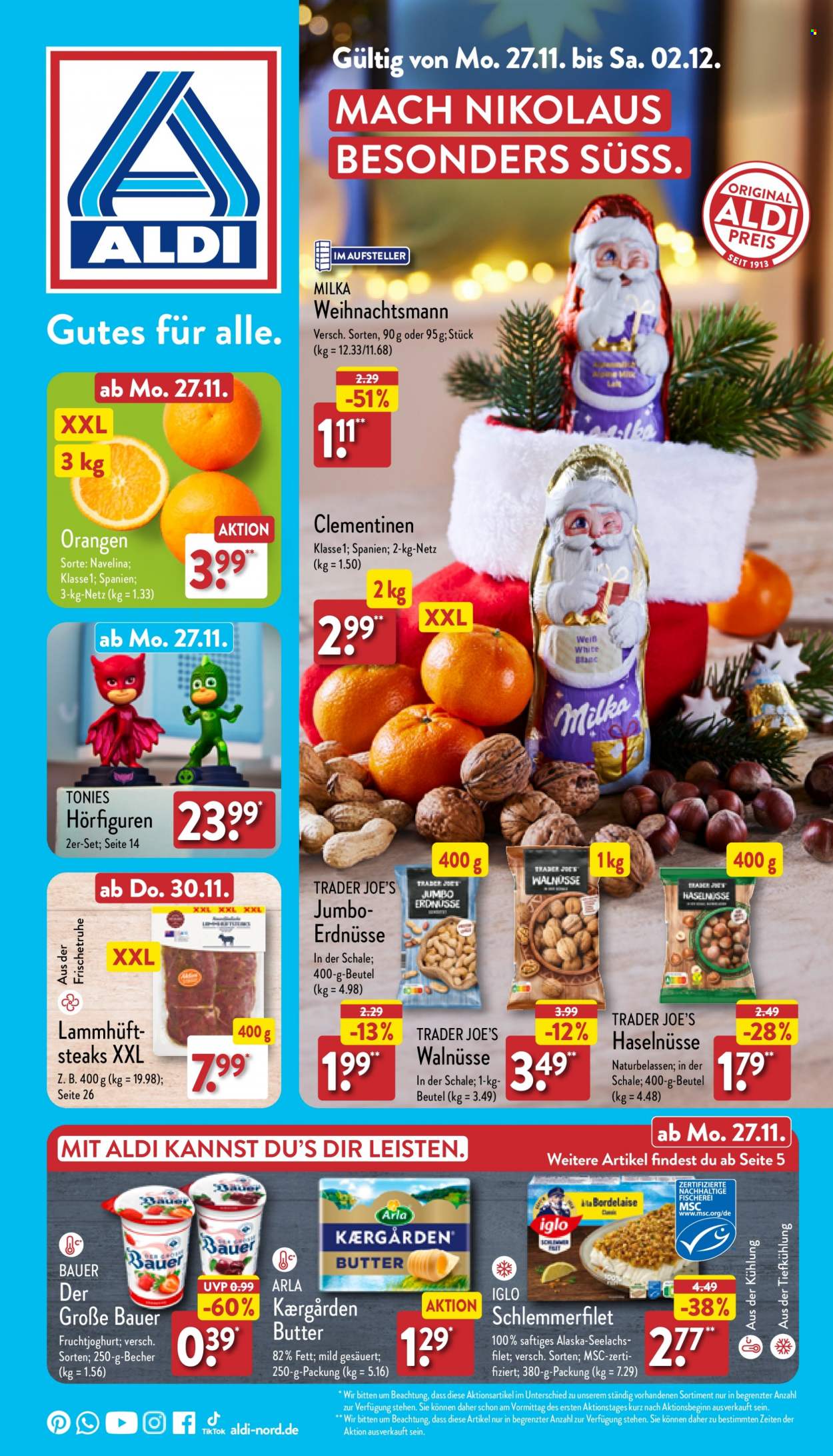 ALDI Nord Prospekte  - 27.11.2023 - 2.12.2023. Seite 1
