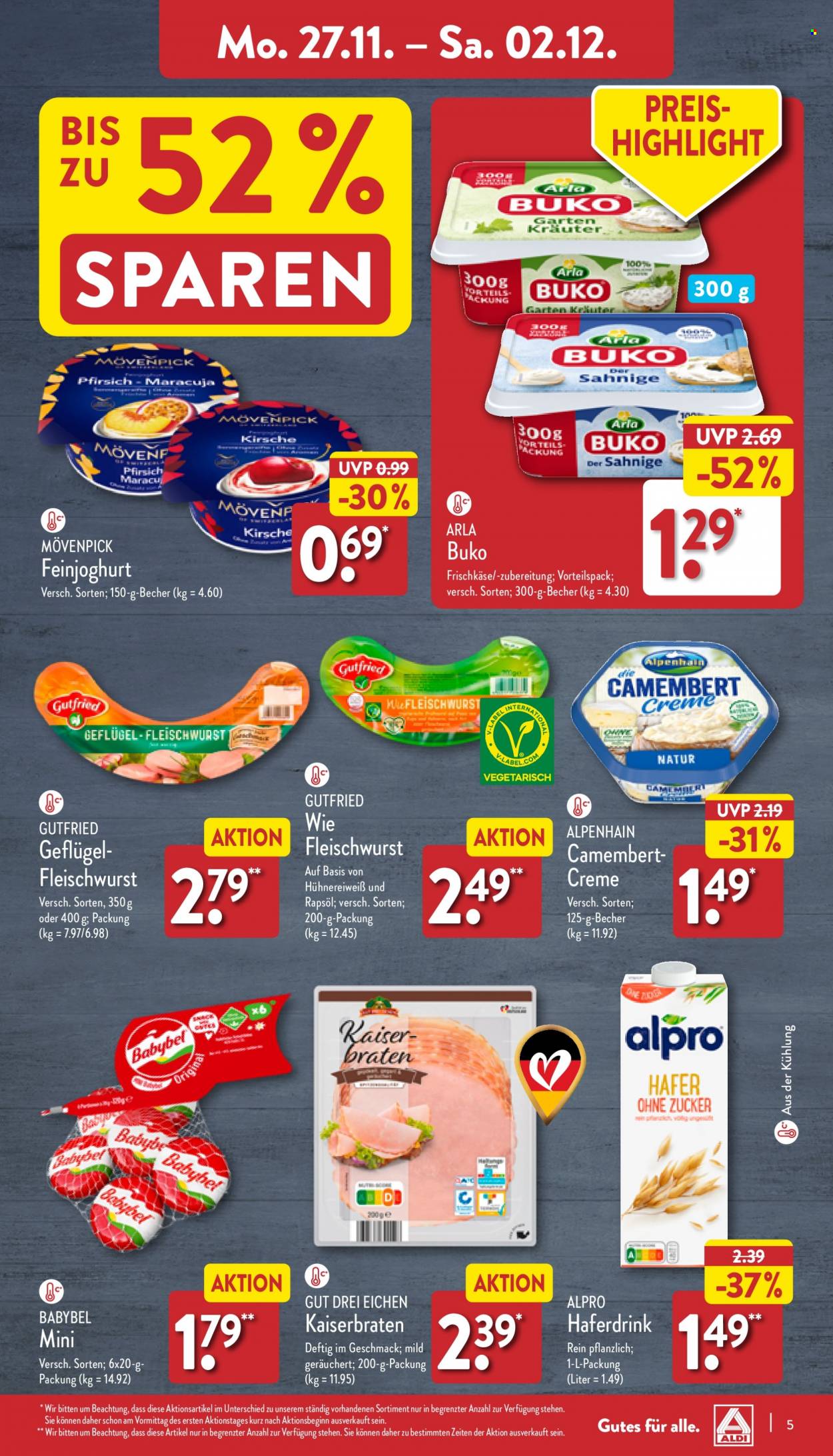ALDI Nord Prospekte  - 27.11.2023 - 2.12.2023. Seite 5