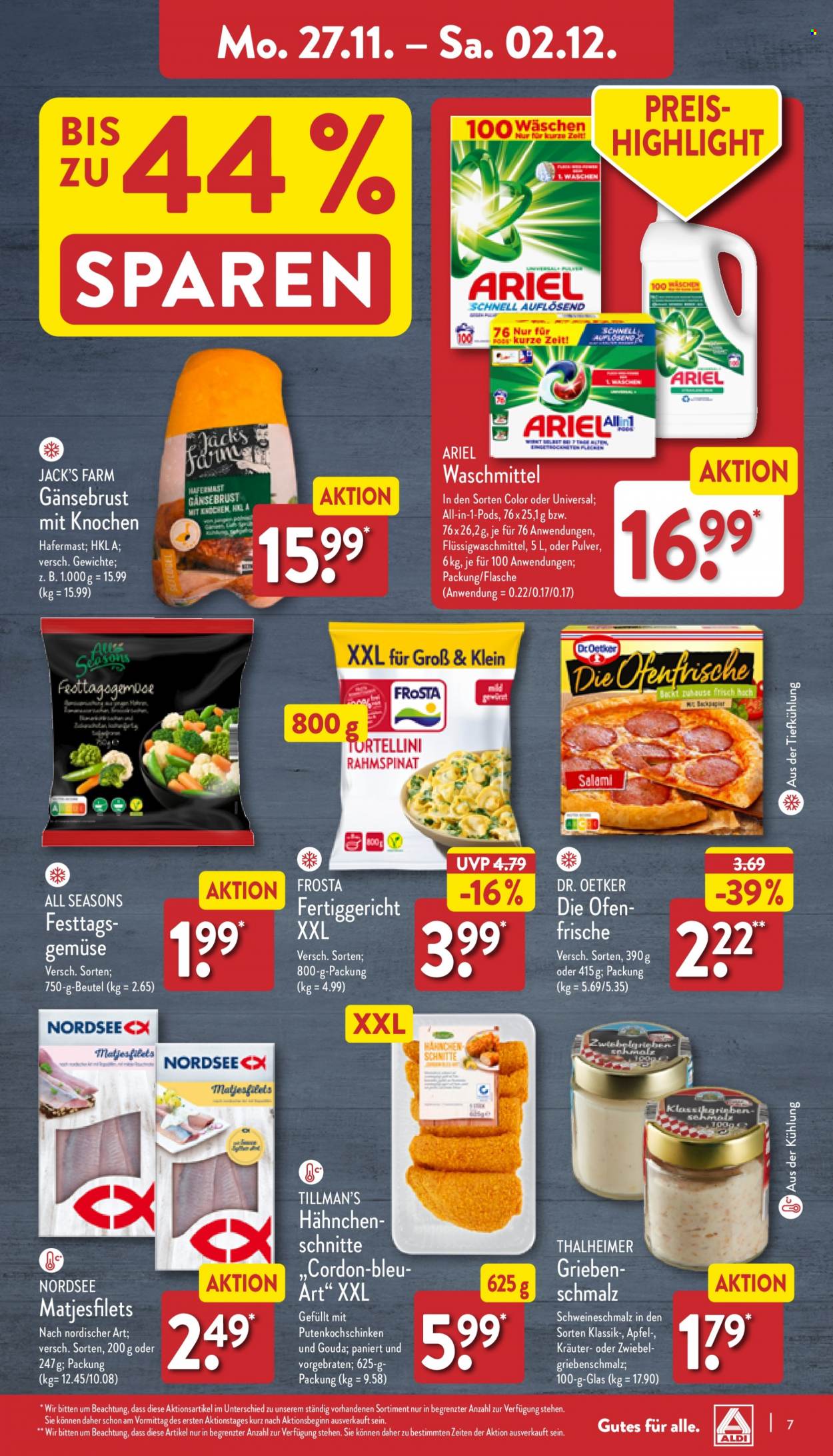 ALDI Nord Prospekte  - 27.11.2023 - 2.12.2023. Seite 7