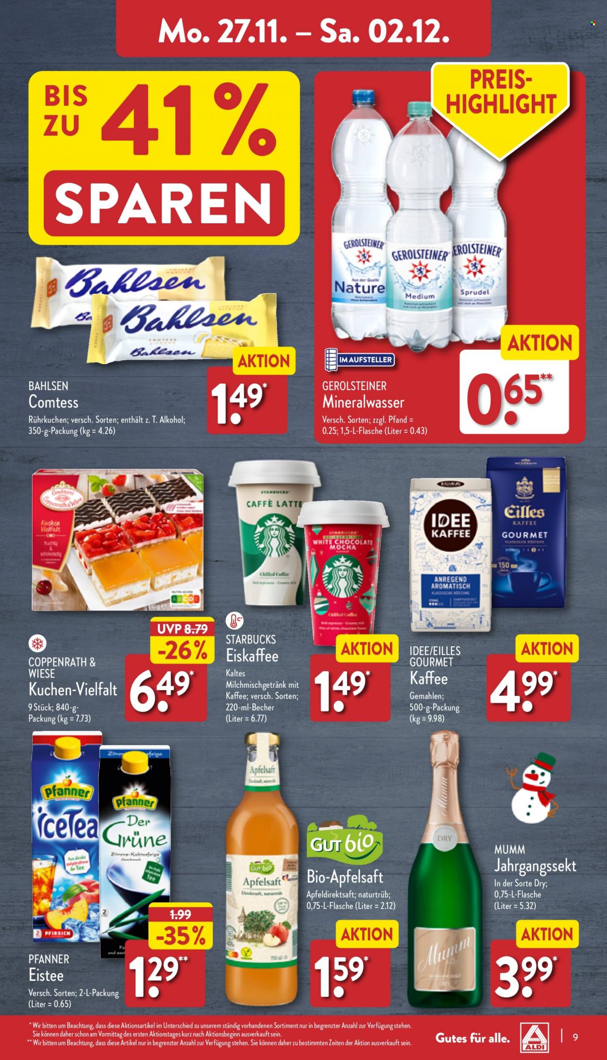 ALDI Nord Prospekte  - 27.11.2023 - 2.12.2023. Seite 9