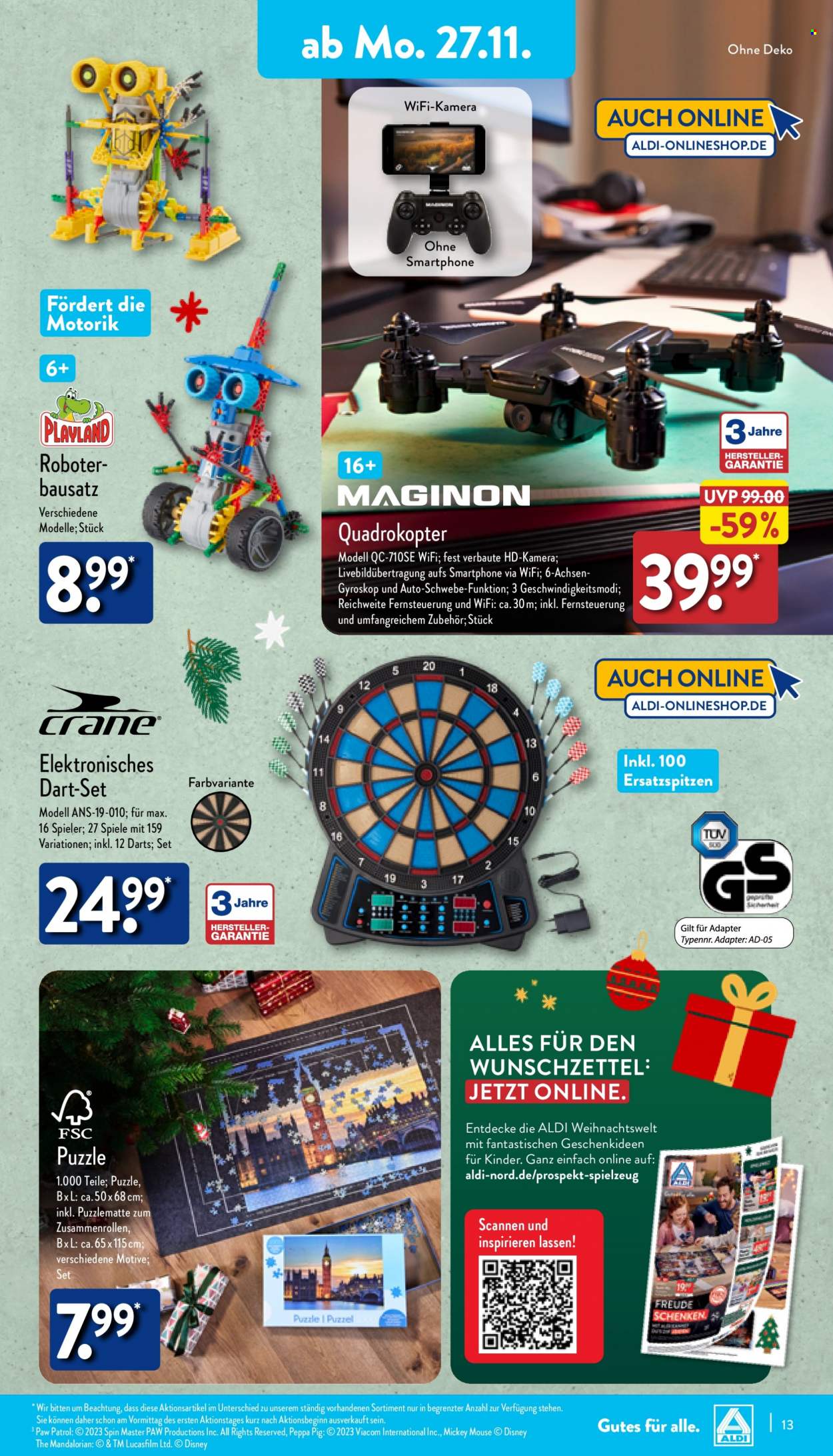 ALDI Nord Prospekte  - 27.11.2023 - 2.12.2023. Seite 13