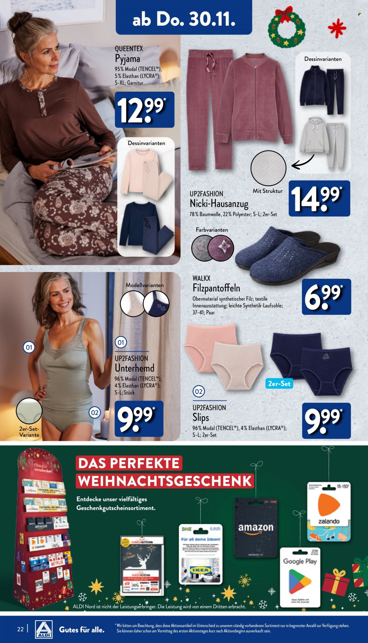 ALDI Nord Prospekte  - 27.11.2023 - 2.12.2023. Seite 22