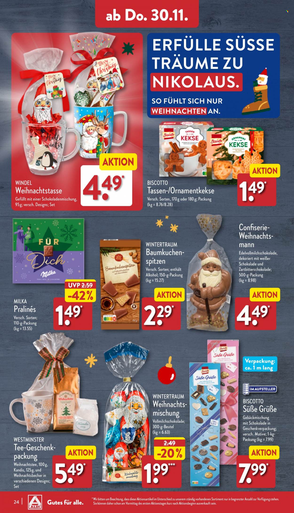 ALDI Nord Prospekte  - 27.11.2023 - 2.12.2023. Seite 24