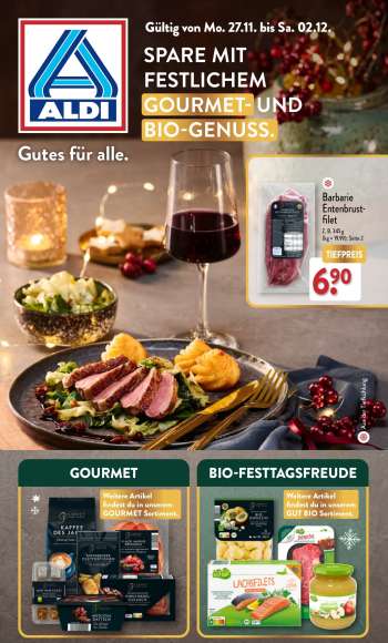 Prospekte ALDI Nord - 27.11.2023 - 2.12.2023.