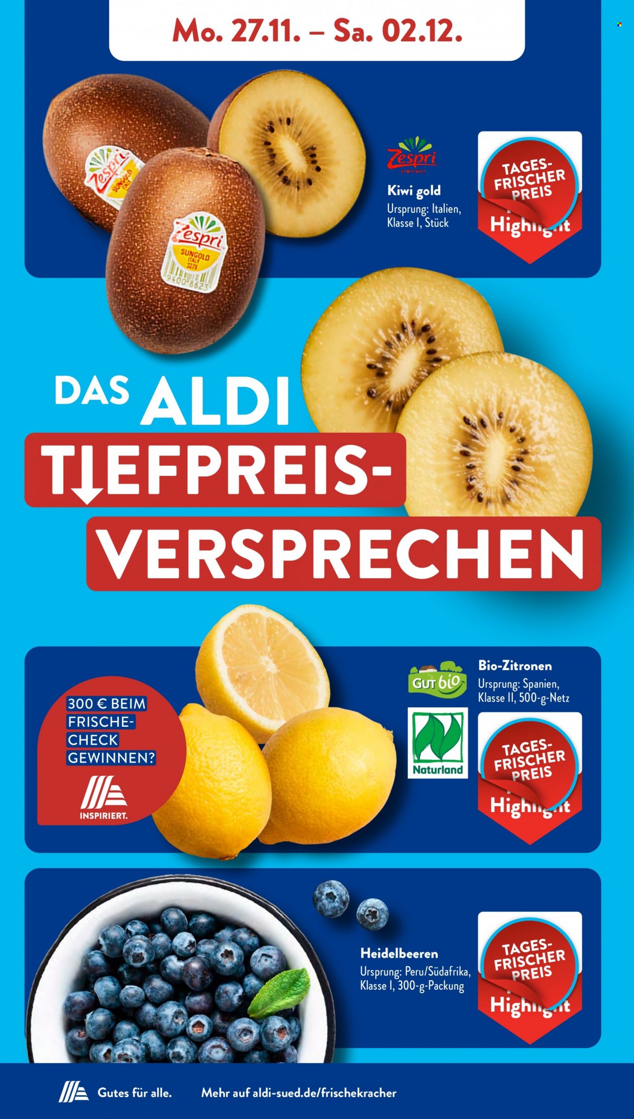 ALDI SÜD Prospekte  - 27.11.2023 - 2.12.2023. Seite 4