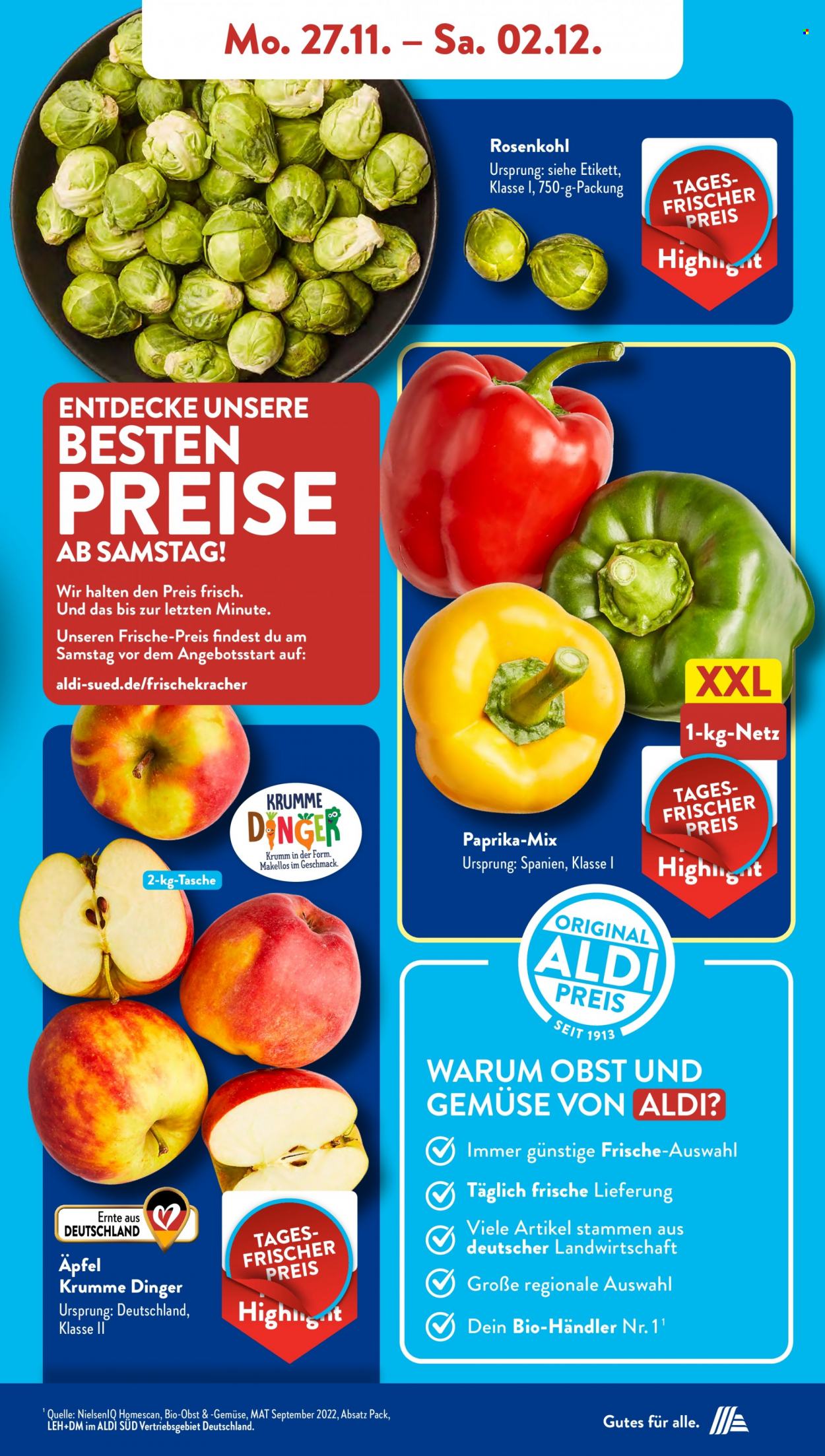 ALDI SÜD Prospekte  - 27.11.2023 - 2.12.2023. Seite 5