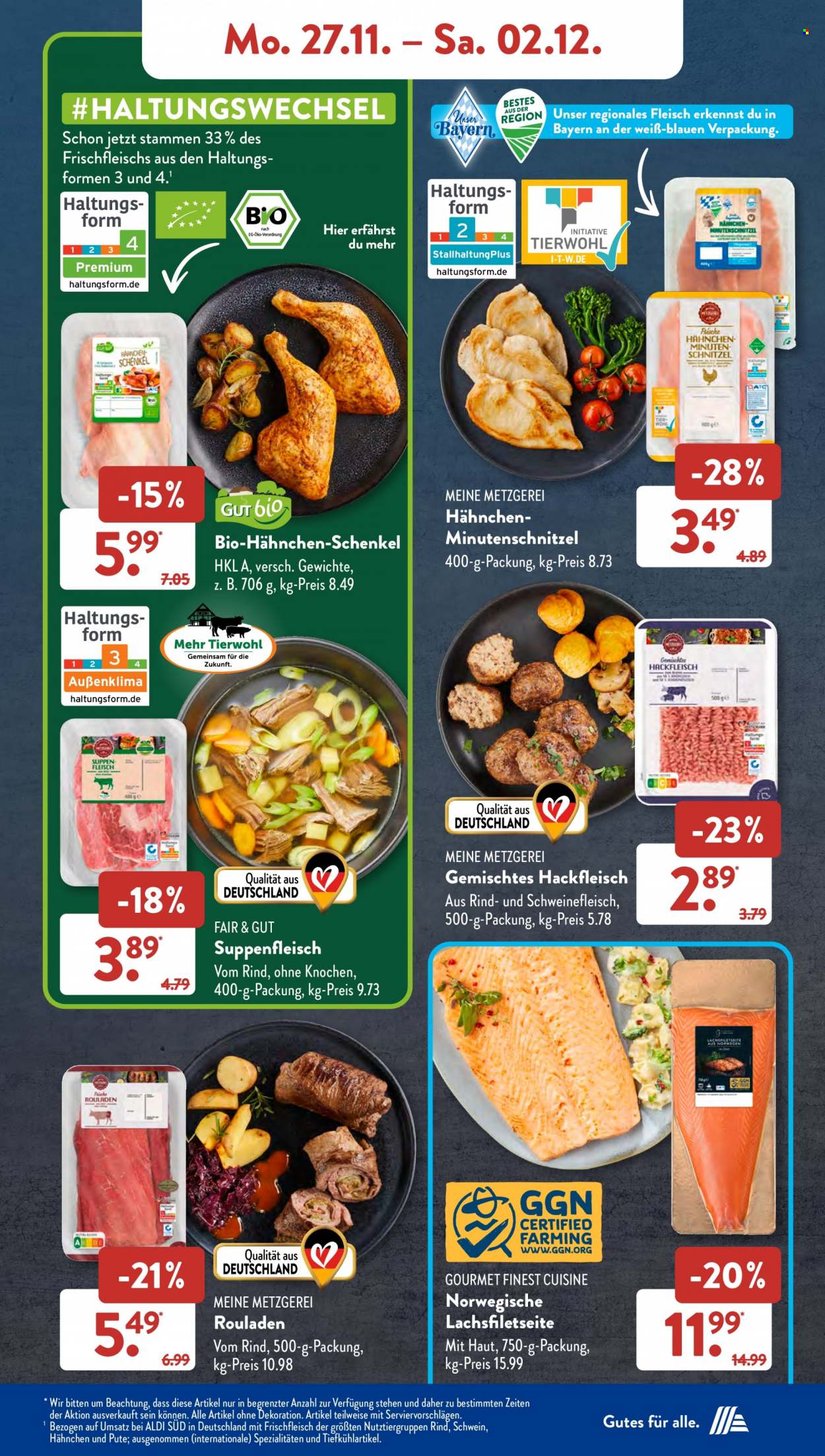 ALDI SÜD Prospekte  - 27.11.2023 - 2.12.2023. Seite 11