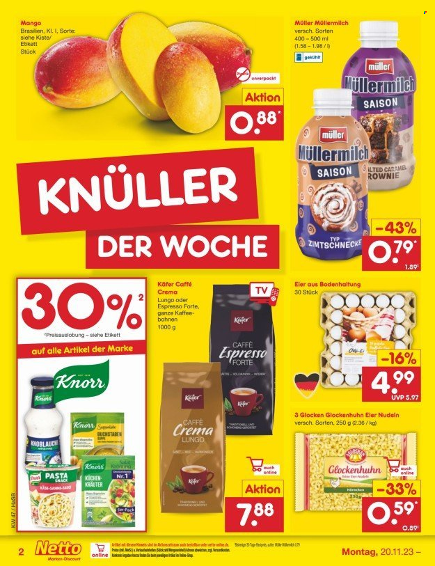 Netto Marken-Discount Prospekte  - 20.11.2023 - 25.11.2023. Seite 2