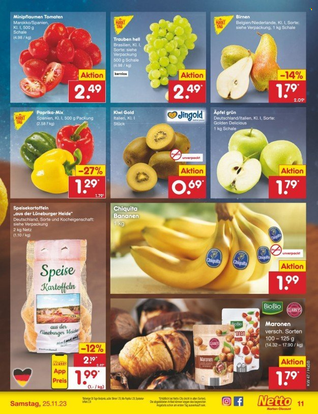 Netto Marken-Discount Prospekte  - 20.11.2023 - 25.11.2023. Seite 11