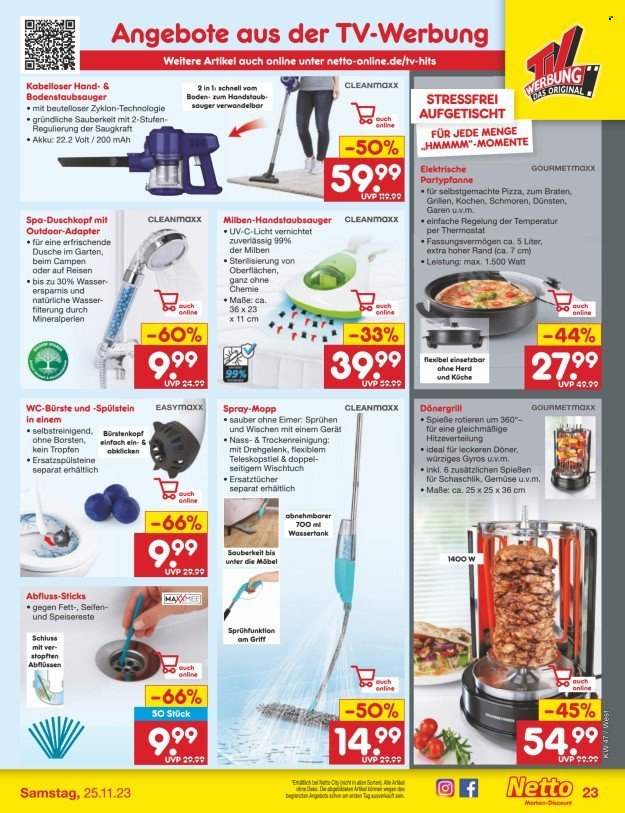 Netto Marken-Discount Prospekte  - 20.11.2023 - 25.11.2023. Seite 25