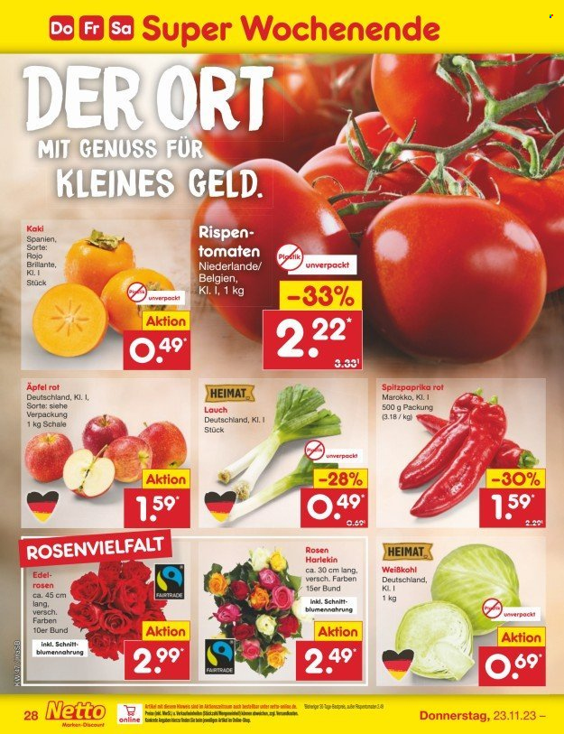 Netto Marken-Discount Prospekte  - 20.11.2023 - 25.11.2023. Seite 30