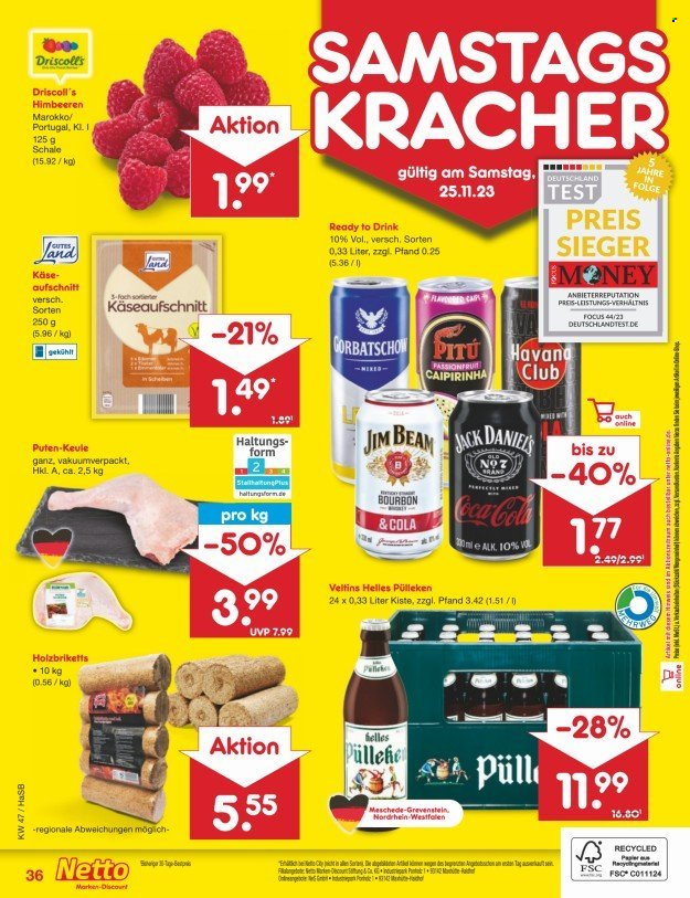 Netto Marken-Discount Prospekte  - 20.11.2023 - 25.11.2023. Seite 38