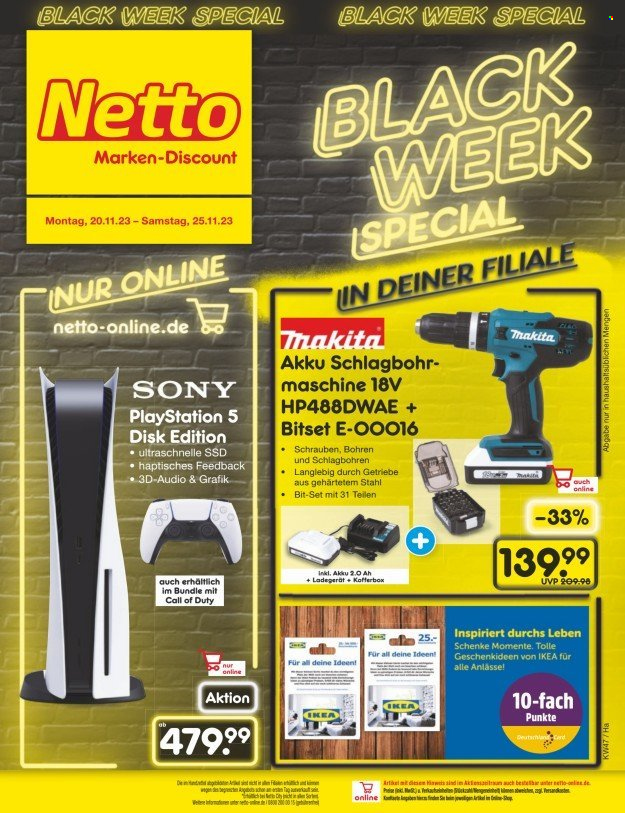 Netto Marken-Discount Prospekte  - 20.11.2023 - 25.11.2023. Seite 39