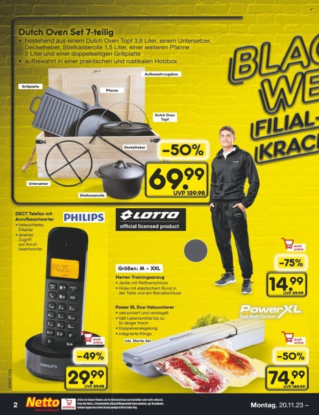 Netto Marken-Discount Prospekte  - 20.11.2023 - 25.11.2023. Seite 40
