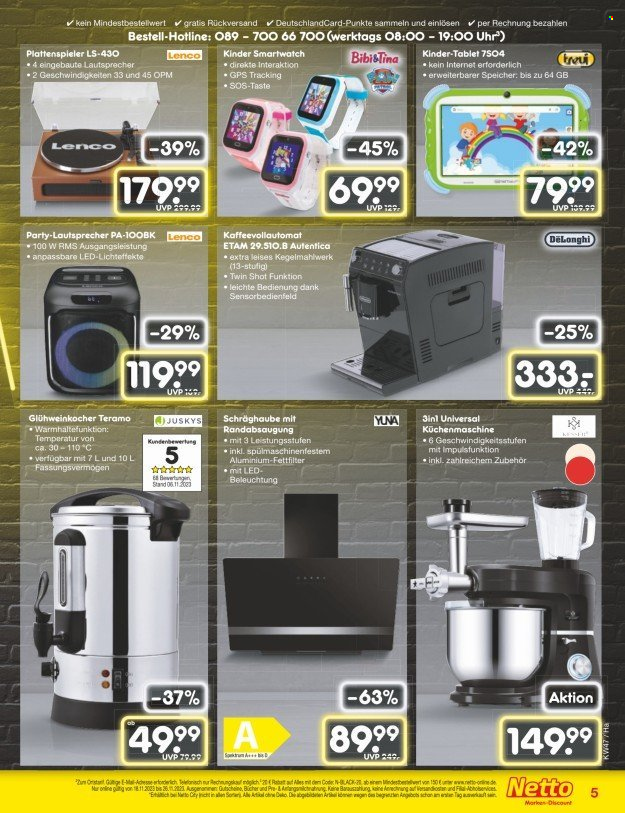 Netto Marken-Discount Prospekte  - 20.11.2023 - 25.11.2023. Seite 43