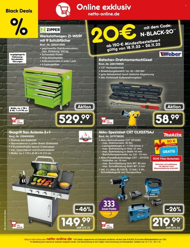 Netto Marken-Discount Prospekte  - 20.11.2023 - 25.11.2023. Seite 50