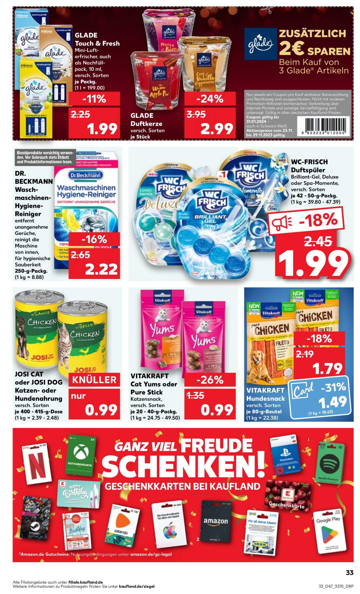 Kaufland Prospekte  - 23.11.2023 - 29.11.2023. Seite 33