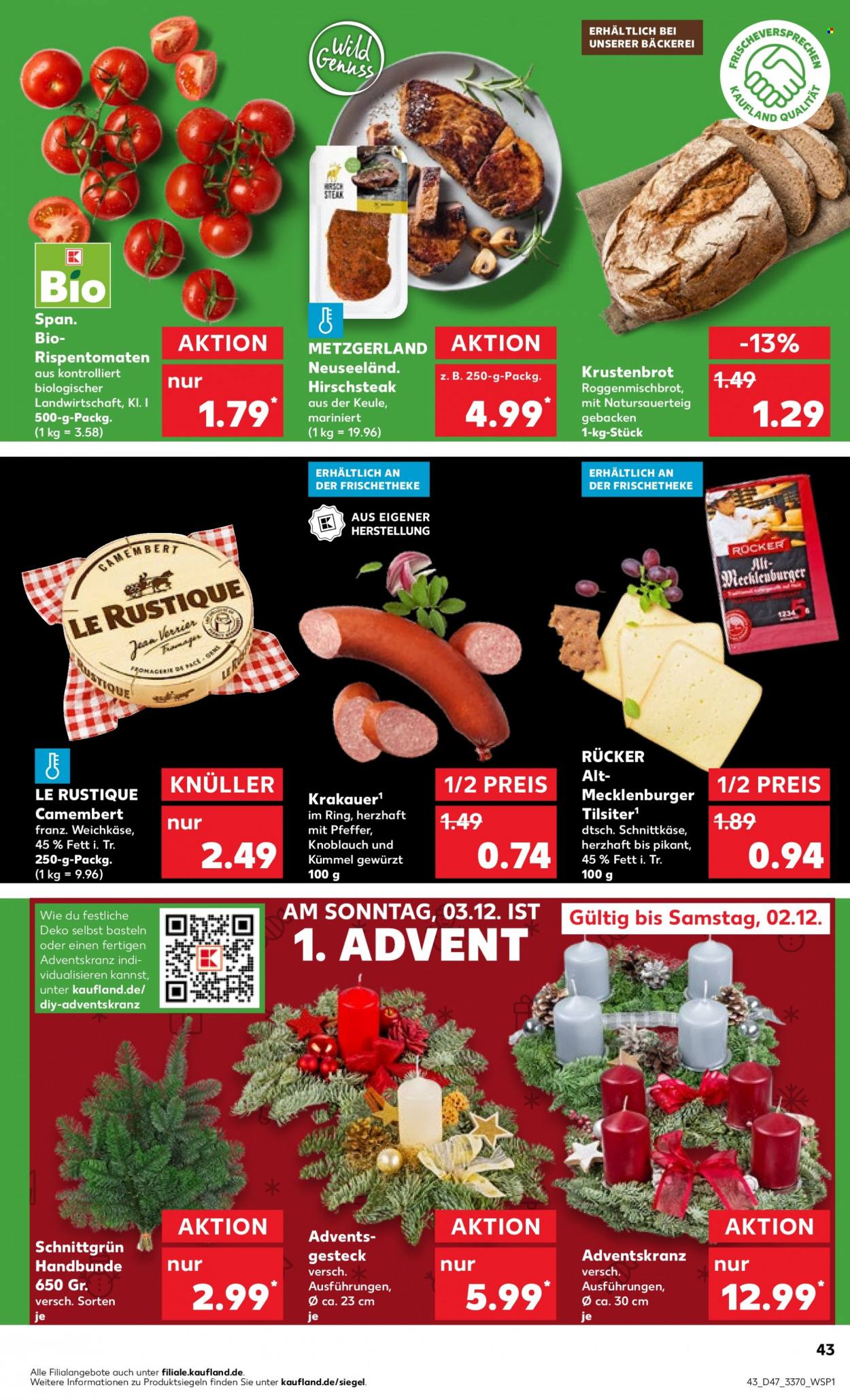 Kaufland Prospekte  - 23.11.2023 - 29.11.2023. Seite 43