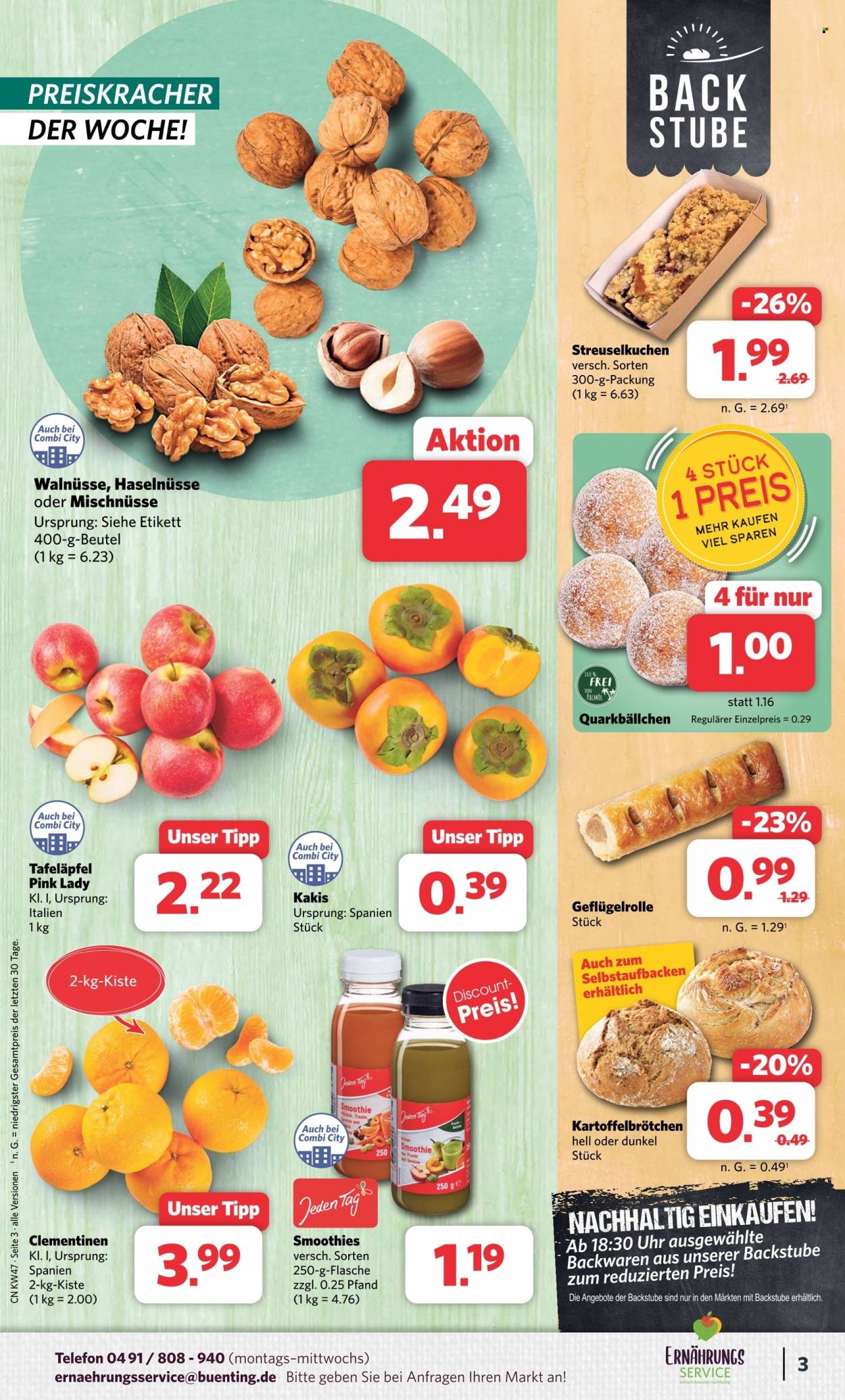Combi Prospekte  - 20.11.2023 - 25.11.2023. Seite 3