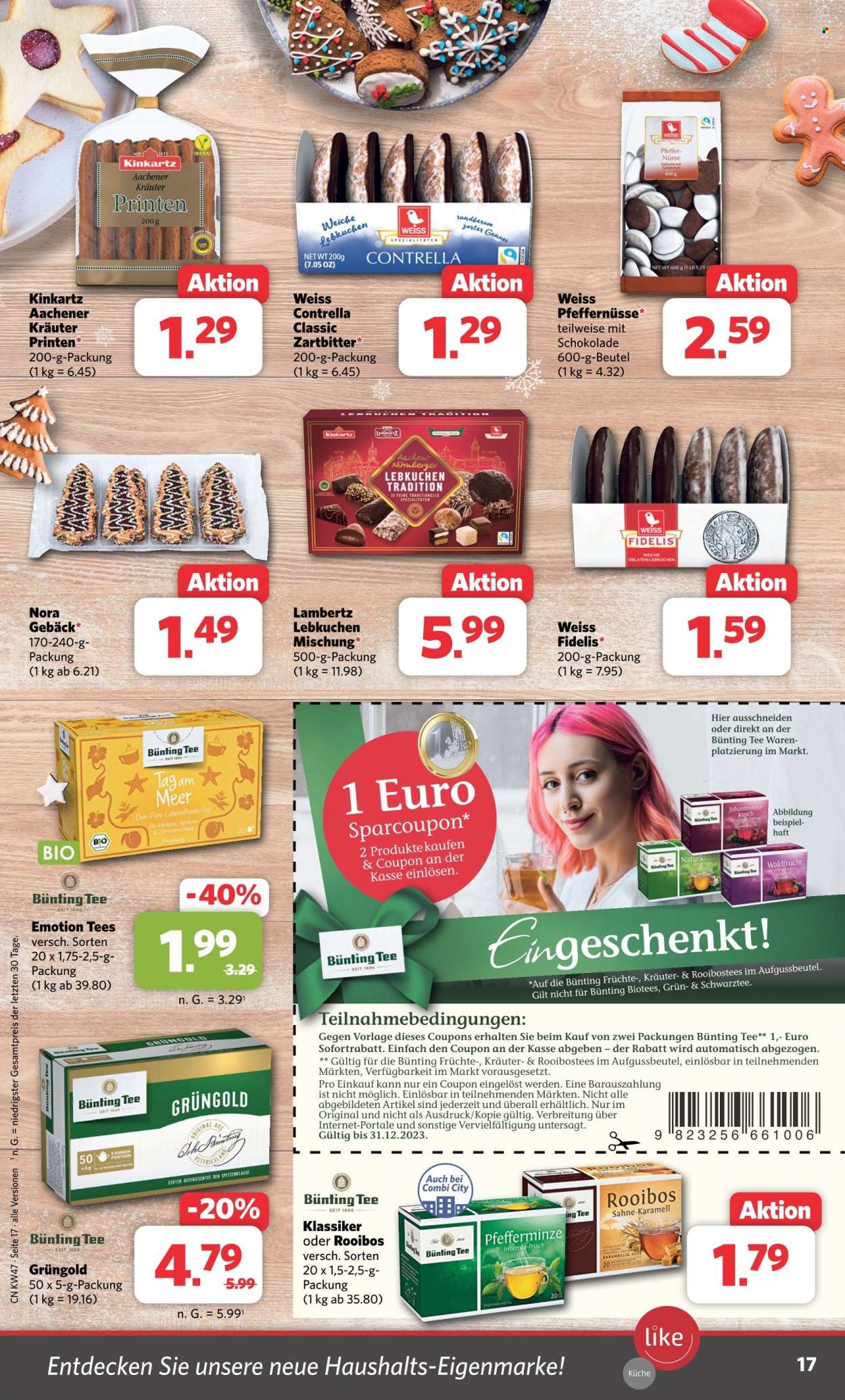 Combi Prospekte  - 20.11.2023 - 25.11.2023. Seite 17