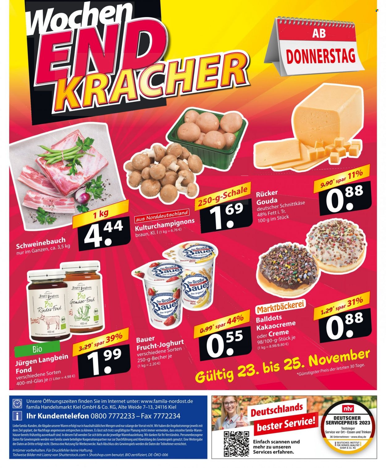 famila Prospekte  - 20.11.2023 - 25.11.2023. Seite 28