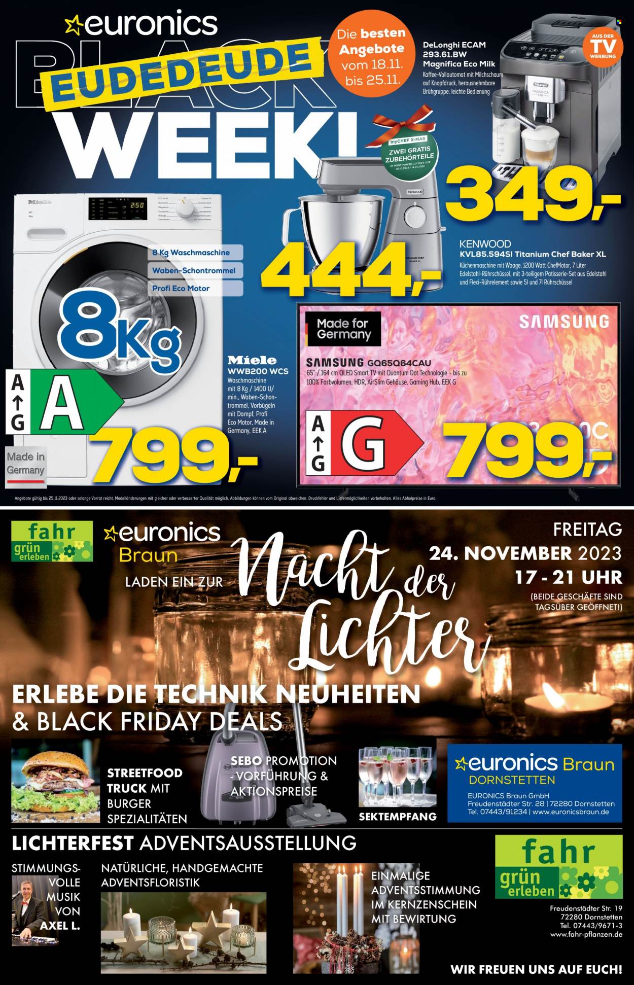 Euronics Prospekte  - 18.11.2023 - 25.11.2023. Seite 1