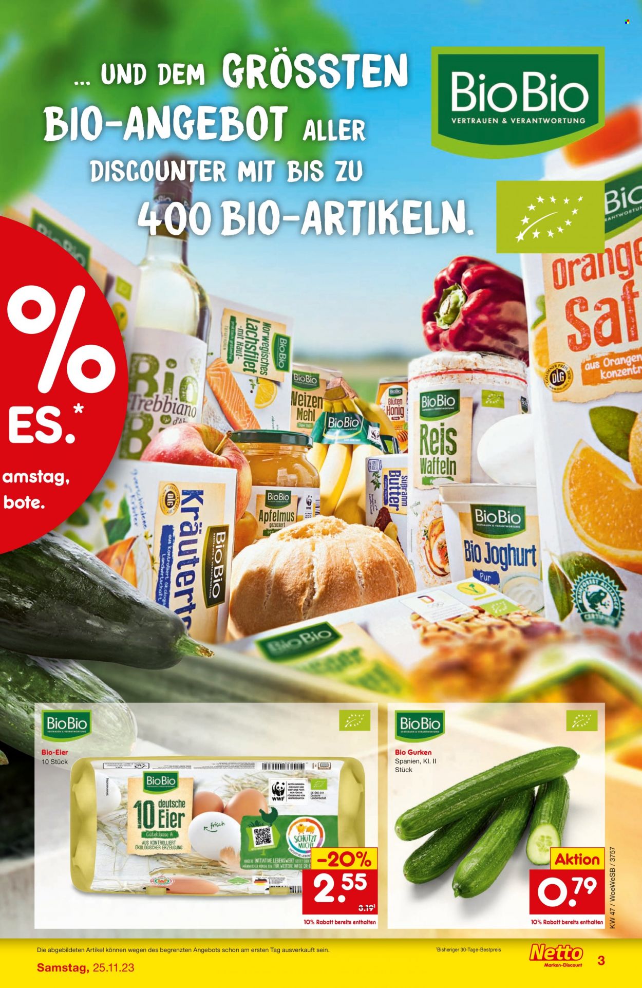 Netto Marken-Discount Prospekte  - 21.11.2023 - 25.11.2023. Seite 3
