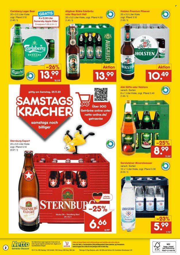 Netto Marken-Discount Prospekte  - 20.11.2023 - 25.11.2023. Seite 2