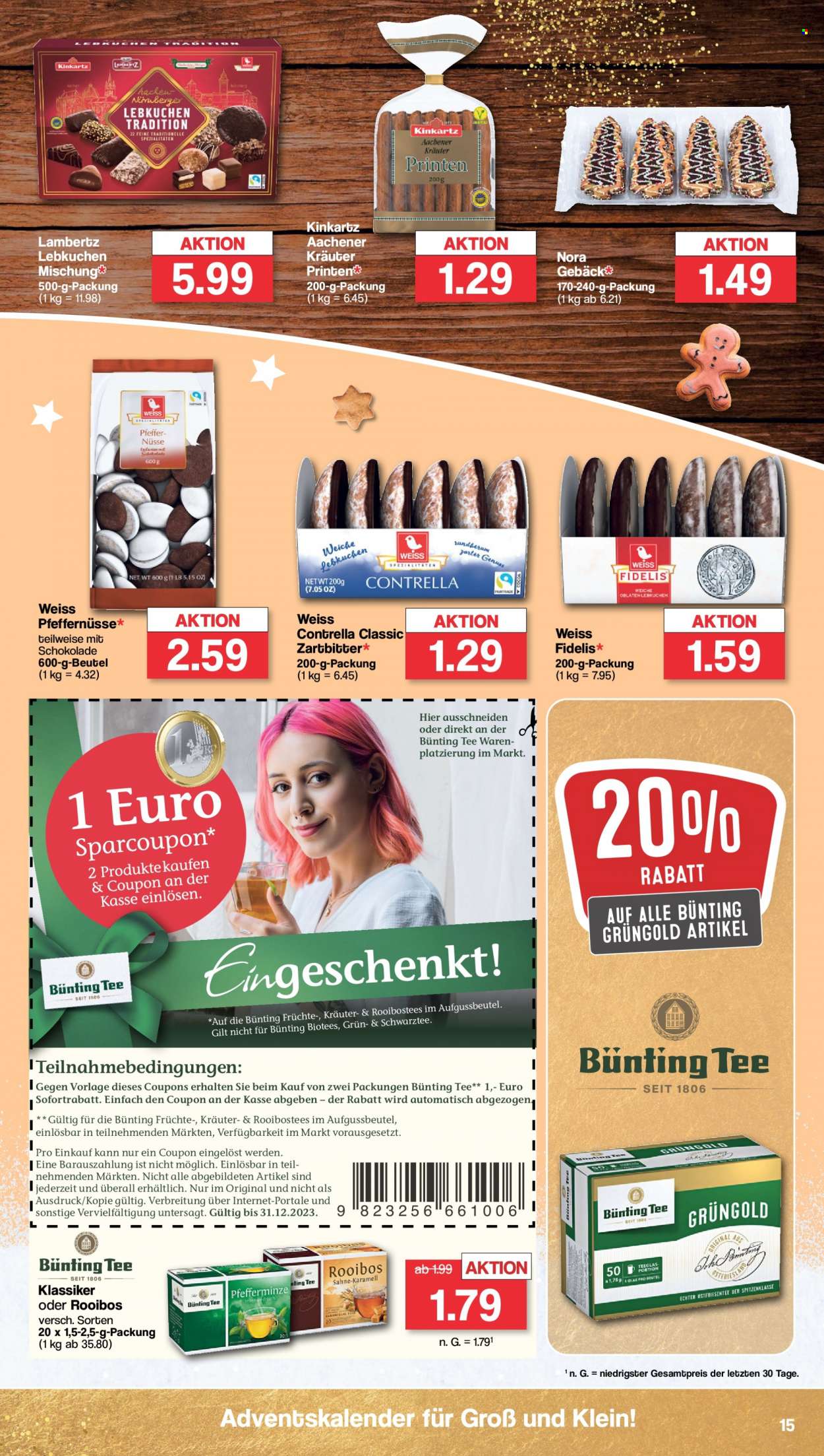 famila Prospekte  - 20.11.2023 - 25.11.2023. Seite 15