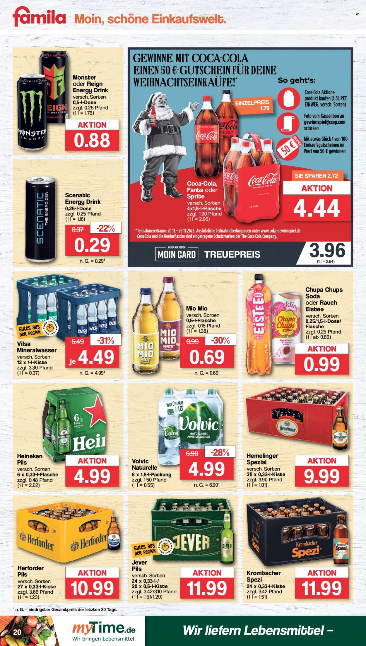 famila Prospekte  - 20.11.2023 - 25.11.2023. Seite 20