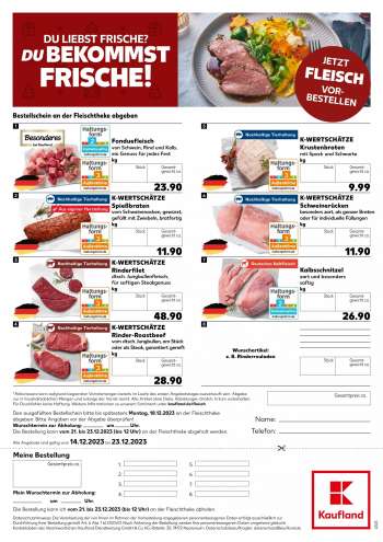 Prospekte Kaufland - 21.12.2023 - 23.12.2023.