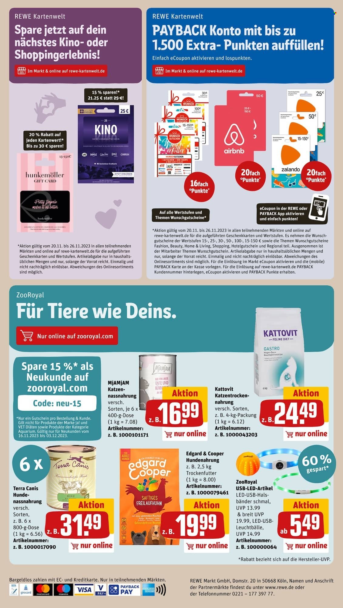 REWE Prospekte  - 20.11.2023 - 25.11.2023. Seite 32
