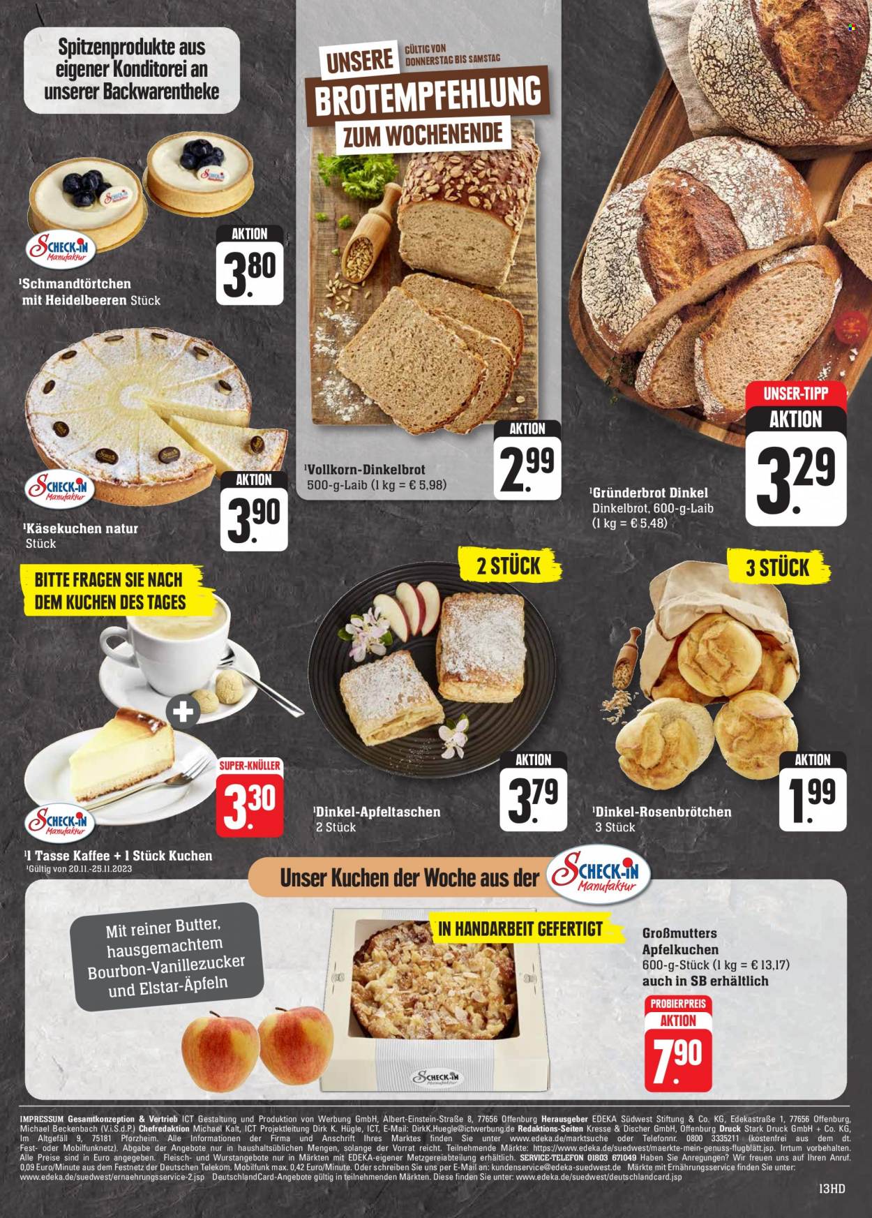 Edeka Prospekte  - 20.11.2023 - 25.11.2023. Seite 13