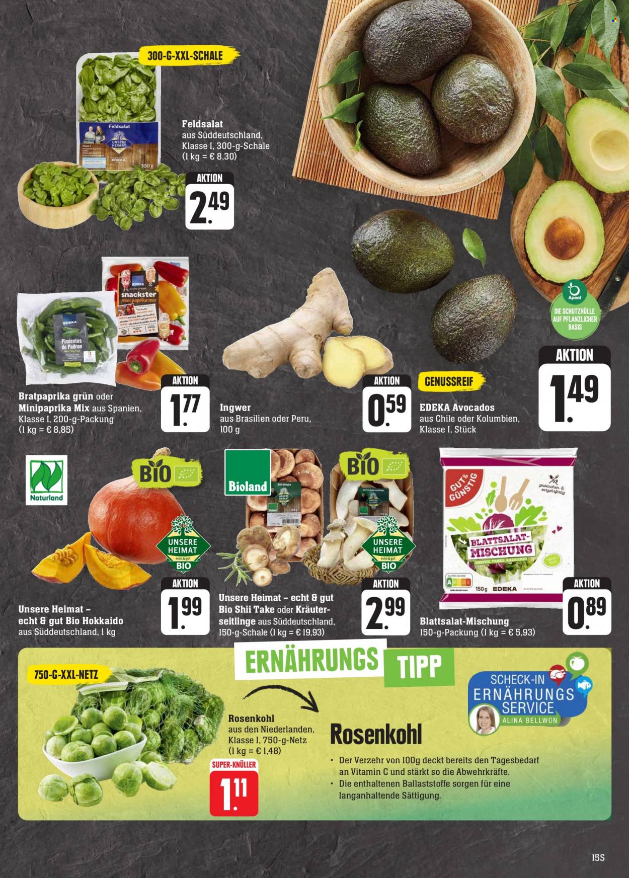 Edeka Prospekte  - 20.11.2023 - 25.11.2023. Seite 15